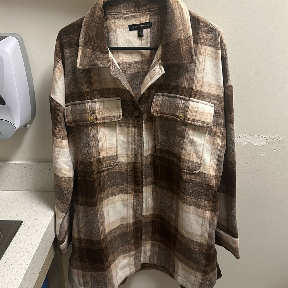 Banana republic shacket
